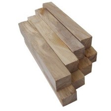 8 Olive wood pen blanks - air dried 0.75x 0.75 x 5.1" 