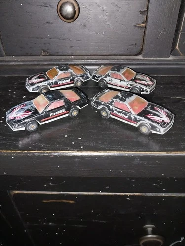 MATCHBOX Pontiac Firebird SE vintage 1982 1/64 Diecast Toy Car - 4 PC Lot
