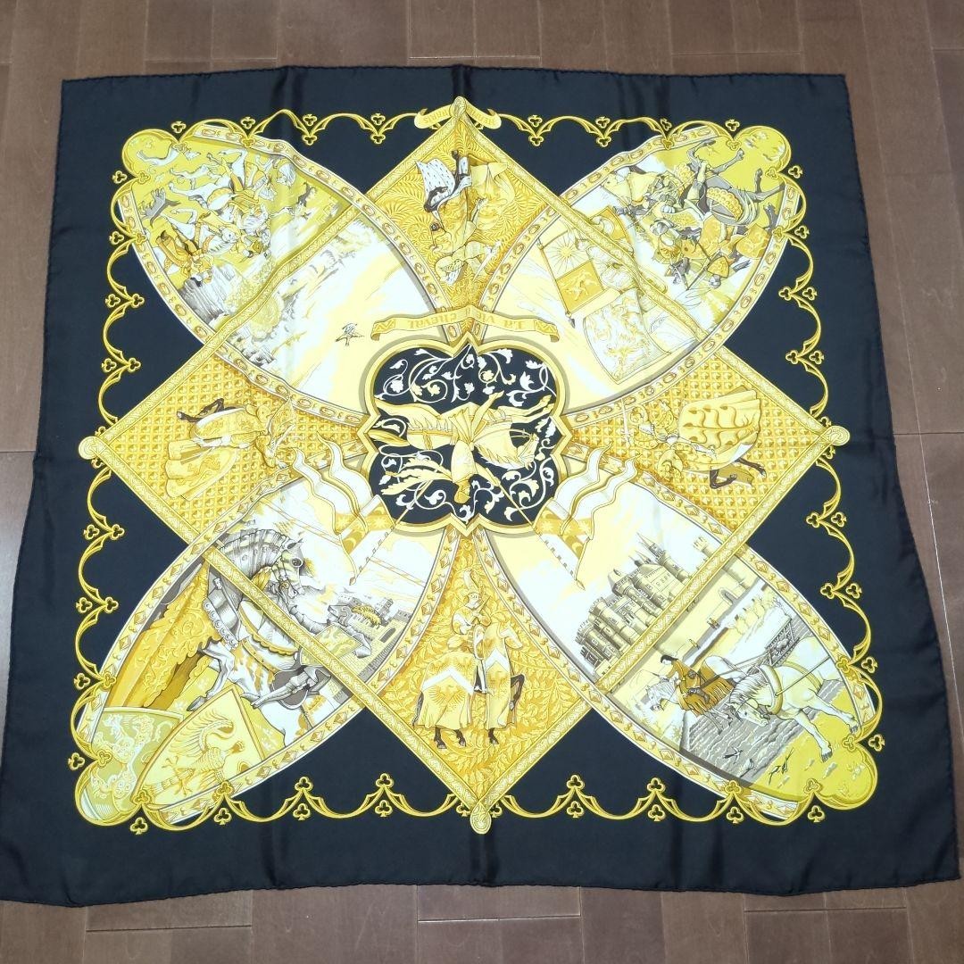 HERMES Carre 90 La vie a cheval 100% Silk Scarf Women | eBay