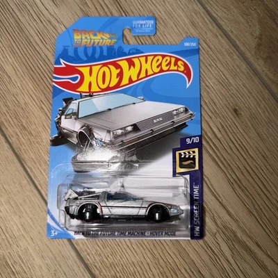 Hot Wheels Back to the Future DeLorean Diecast Cars, Trucks & Vans