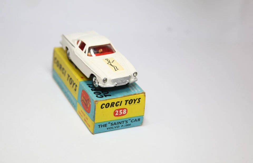 Corgi 258 The Saint's Volvo P1800 In Original Box - Excellent Vintage 1960s - Image 4 of 4