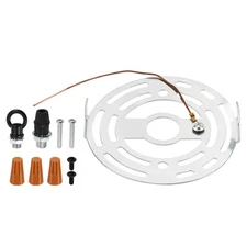 1set 95mm Ceiling Light Plate Light Fixture Steel Crossbar Mounting Bracket