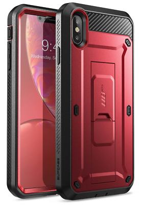 For iPhone X / Xs / Xr / Xs Max, Original SUPCASE UBPro Case Heavy Duty Cover US