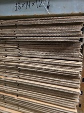 Uline S-13313 Size 18 x 14 x 12" Corrugated Heavy Duty Double Wall Boxes, 15/pk