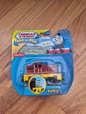 THOMAS THE TANK ENGINE FRIENDS TAKE-N-PLAY SALTY METAL TRAIN FISHER PRICE NEW