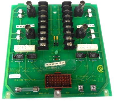 BAILEY CONTROLS CO. NTCL01, 6636997L1, COMMUNICATION UNIT TERMINATION MODULE