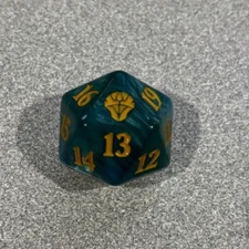 Dice - MTG - Oversized Spindown - D20 - Dominaria United