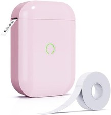 Mini Bluetooth Label Makers - D11 Portable Label Maker Machine with Tape Pink