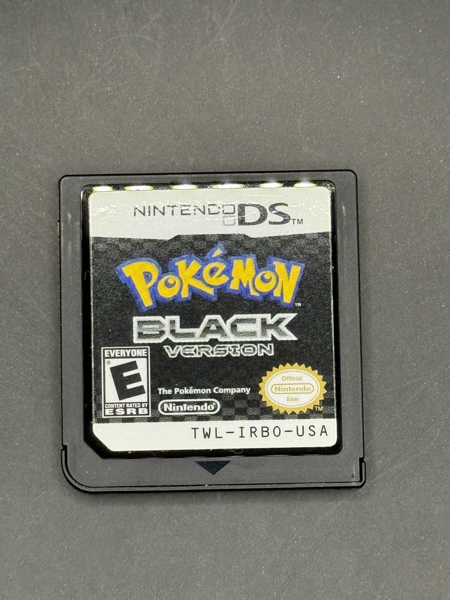 Pokemon Black Version - Nintendo DS Cartridge only Pokemon Black Version - Nintendo DS Cartridge only