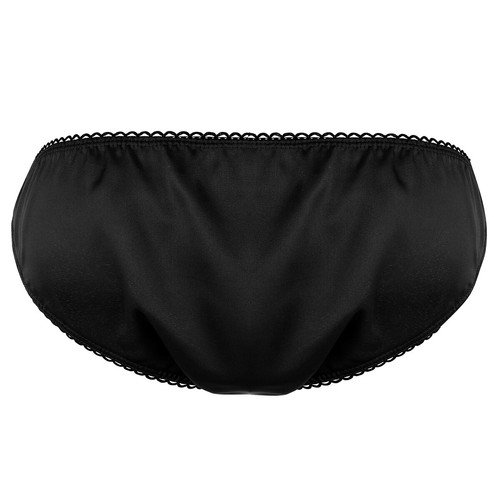 US Mens Sissy Pouch Underwear Satin Panties Thong G-string Bikini Briefs Tangas - Picture 87 of 135
