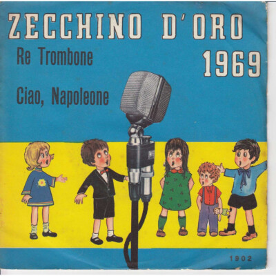 Goldmünze 1969 Vinyl 45 Umdrehungen 7'' König Posaune / Hallo, Napoleon Neu