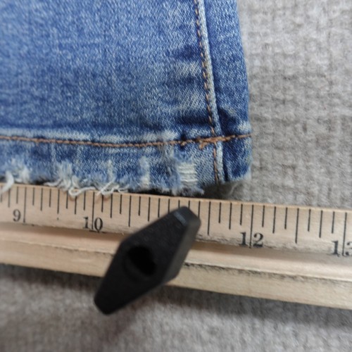 Level 99 Womens Jeans 29 Blue Dahlia Flare Mid Rise NEW - Picture 6 of 14