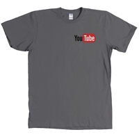 Youtube Chest Logo T Shirt You Tube Tee Many Colors - With Tags Youtube Chest Logo T Shirt You Tube Tee Many Colors - With Tags