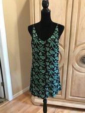 Urban Outfitters  Black and Green  Adjustable Straps  Dress Size S/P~NEW