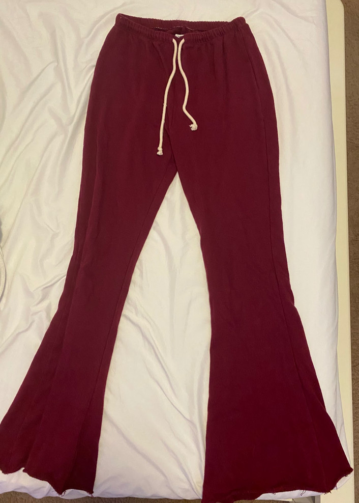 Arizona Comfortable Drawstring Flared Sweatpants … - image 1