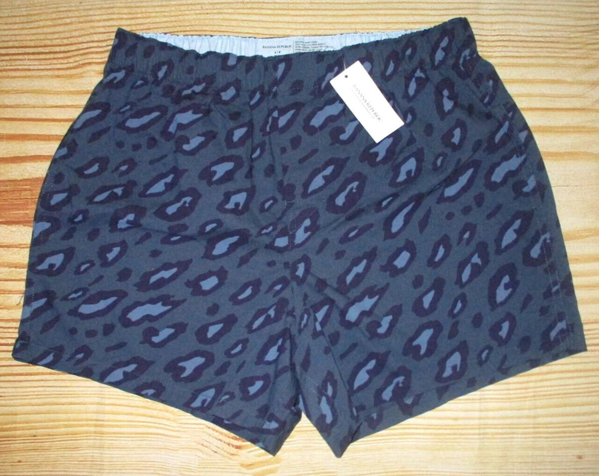 Leopard print shop boxer shorts