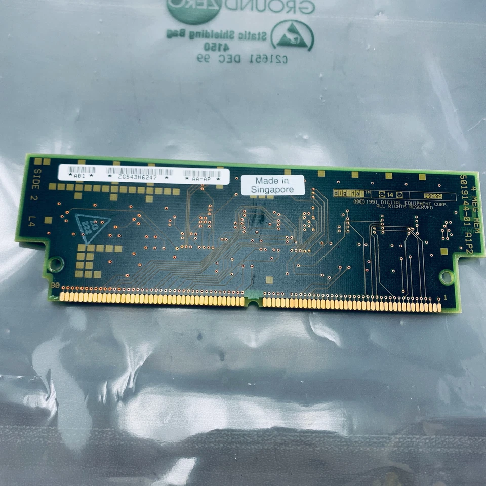 DEC 5019144-01 4MB DIGITAL (DEC VAXSTATION 4000) - 72PIN 80NS EDO SIMM MEMORY - Image 2 of 2