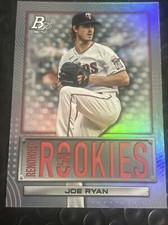 2022 Bowman Platinum Joe Ryan RC RENOWNED ROOKIES Baseball card #RR-14
