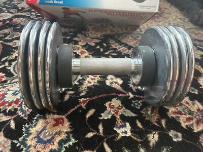 Weider SpeedWeight Dumbell 25 LBS Adjustable Weights