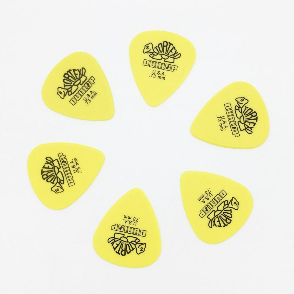 Plettri Dunlop Per Chitarra - Confezione Da 12 - Spessore 0.73mm - Bianchi - Foto 7