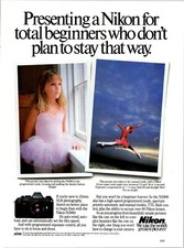 Nikon World's Greatest Pictures Original Vintage Print Ad