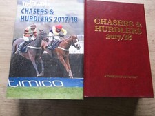 TIMEFORM "CHASERS & HURDLERS" 2017/18 MINT IN A MINT DUST JACKET