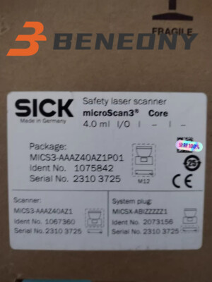 MICS3-AAAZ40AZ1P01 1075842 Laser Scanner MICS3-AAAZ40AZ1P01