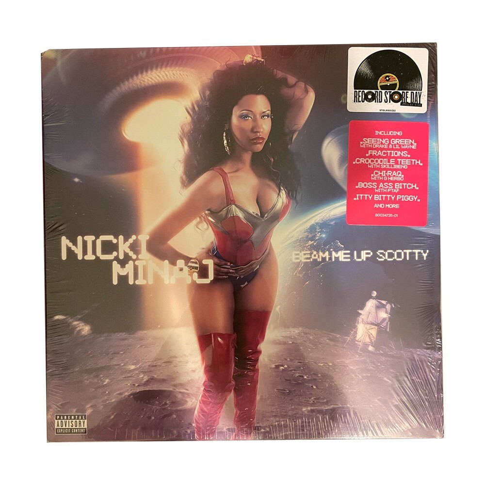 Nicki Minaj Beam Me Up Scotty 新品 LPレコード Beam Me Up Scotty 2LP - NICKI MINAJ STORE