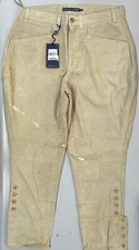 Ralph Lauren Women Desert Explorer Suede Pants