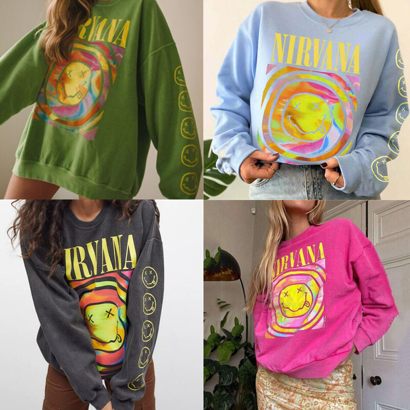 nirvana crewneck sweatshirt