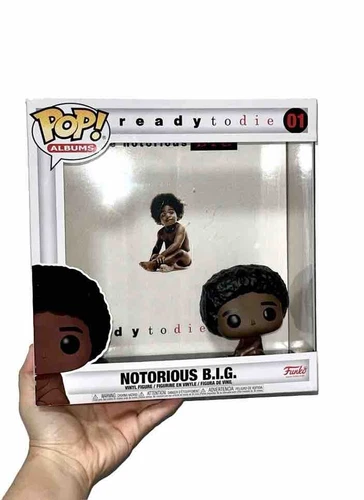 Funko Pop! Album Cover with Case: Notorious B.I.G. Ready to Die 01 Collectable