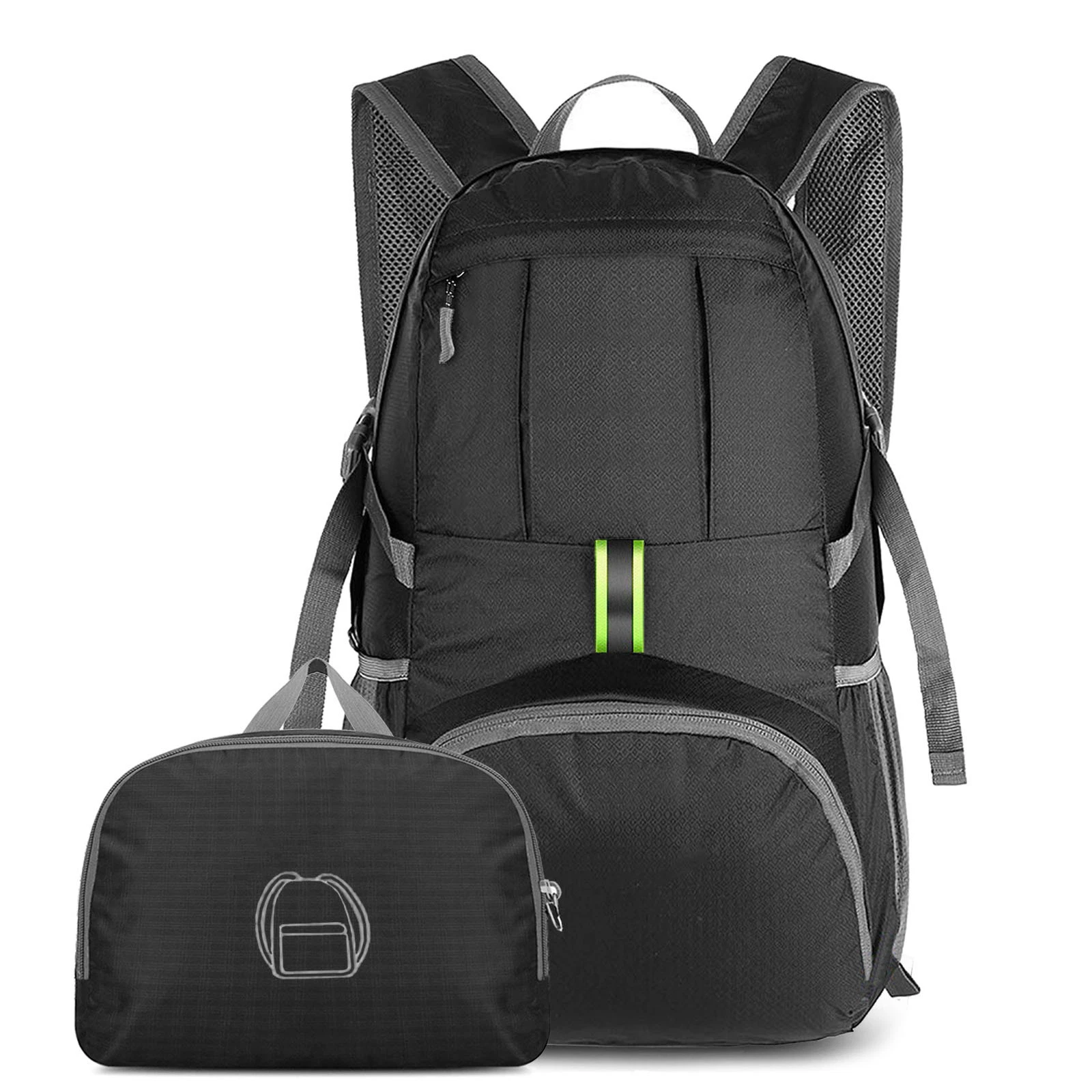Hiking Backpack Lightweight Travel Packable Durable Waterproof Sports Daypack