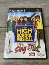 Disney High School Musical Sing It (PlayStation 2, PS2 Video Game) Complete