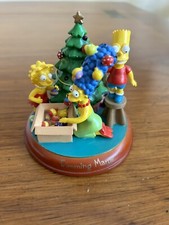 Simpsons Bradford Christmas Ornament Illuminated  Mush Homer Mush  NEW