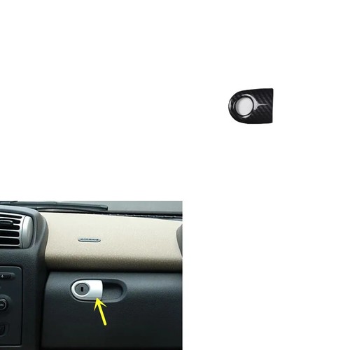 For Mercedes-Benz Smart Fortwo 451 2009-2014 Plastic Carbon Fiber Style Interior - Bild 31 von 47