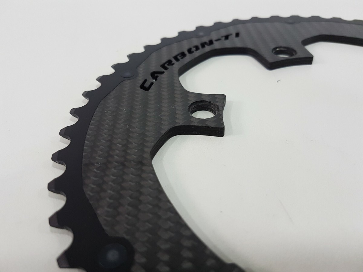 Carbon-Ti X-CarboRing BCD110x4Bolt Road Chainring (36T-53T