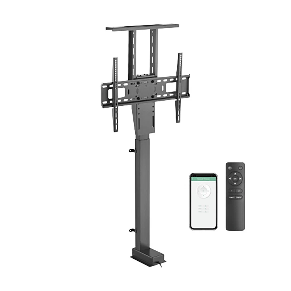 Motorized TV Lift Stand Mount App or Remote Control 40/43/50/55/60/65/70/75/80" - Image 2 of 4
