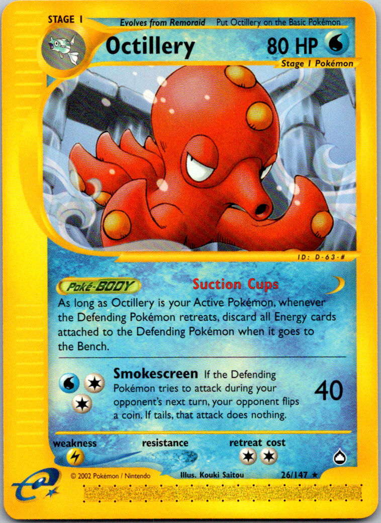Pokemon Aquapolis Set - Choose Your Card! 2003 Vintage WoTC E-Series -  NM/LP