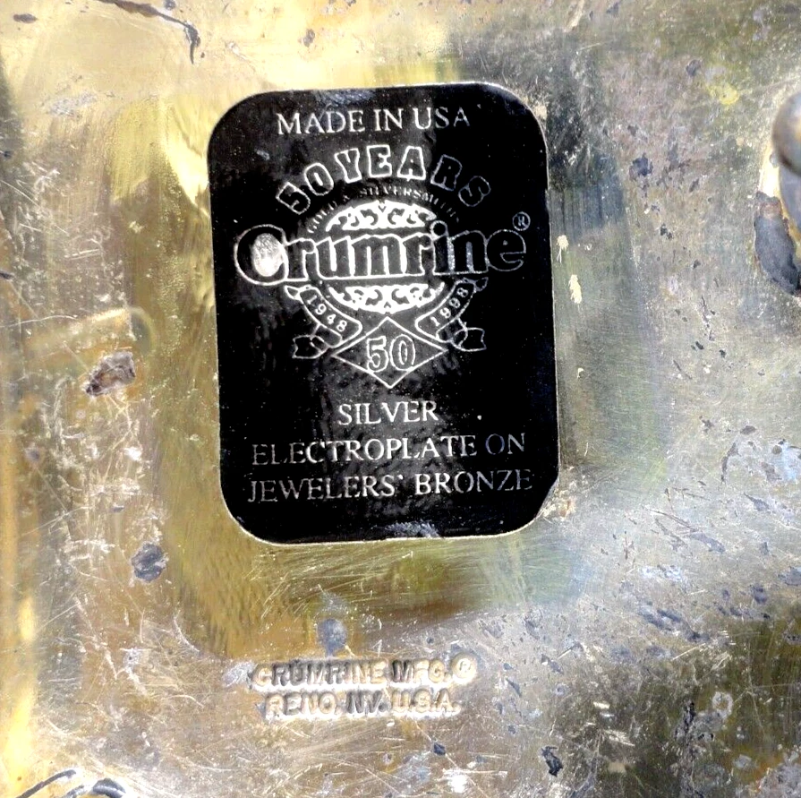 Cinturón Caballos Hebilla Vaquera Vaquera De Colección Especial Crumrine 50 Años SEPOJB EE. UU. SHY169 Foto 4 de 4