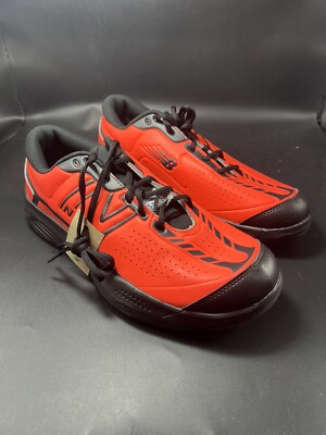 New Balance 696v5 Men's Tennis Shoes Sports [2E] Orange NWT MCH696O5 Sz12.5