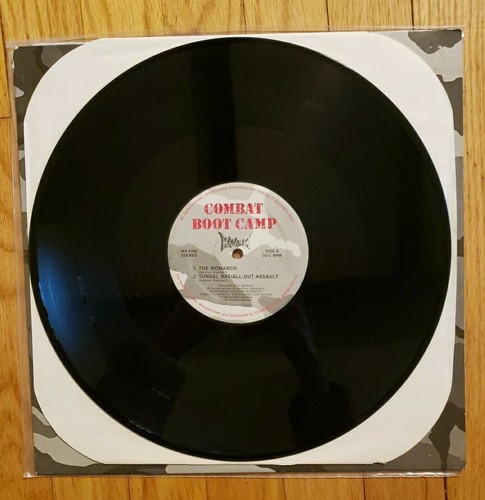Napalm Combat Boot Camp Vinyl Record from 1986 Relativity Label W/Insert* NM- - Picture 3 of 7