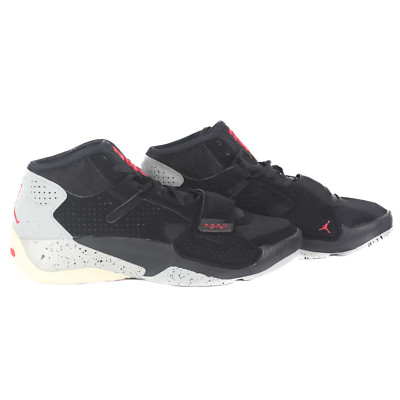 Jordan Zion 2 Black Light Smoke Gray Siren Red Men's Size 9.5 Shoes D09161-060