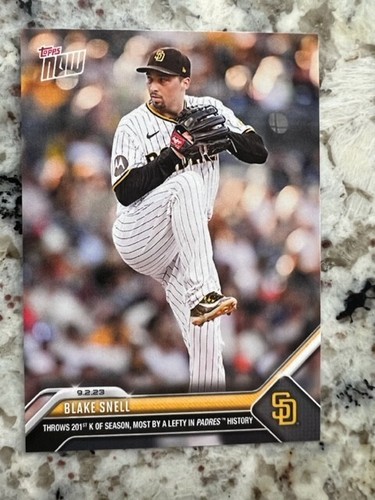 2023 Topps Now 803 Blake Snell