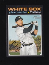 2020 Topps Heritage Yolmer Sanchez #372 Chicago White Sox