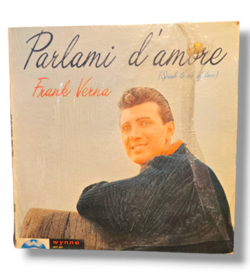 Frank Verna Parlami D'Amore LP Vinyl 1959 Tic-A-Tee, Tik-A-Tay Vivere! Cherry