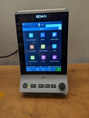 EDAN IM3 Touch Screen Patient Monitor SpO2 , NIBP , PR - worldwide postage