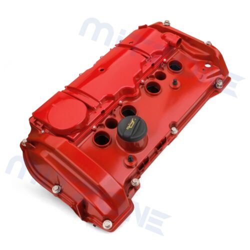ALUMINUM Valve Cover Red for N18 Mini Cooper S R55 R56 R57 R58 R59 R60 R61 1.6 T - Picture 5 of 7