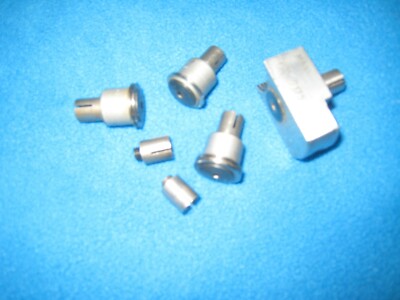 Johnson Gage External Thread Tri-Rol / Snap Gage Parts,9 Pc Nice Cnc  inspection