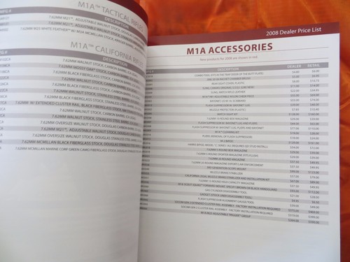 2008 SPRINGFIELD ARMORY 3 Product Catalogs New Never Read from Vintage Shop - Picture 10 of 12