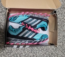 Mujer Adidas Springblade Como Nuevo Rosa Zapato para Correr 7.5